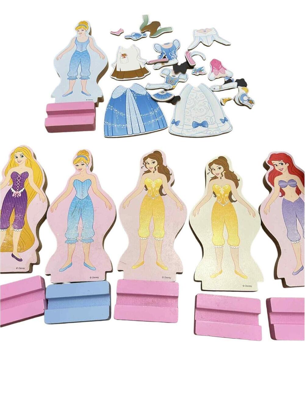 Disney and Doug and Melissa Dress Up Dolls Several Pieces See Photos Cinderella